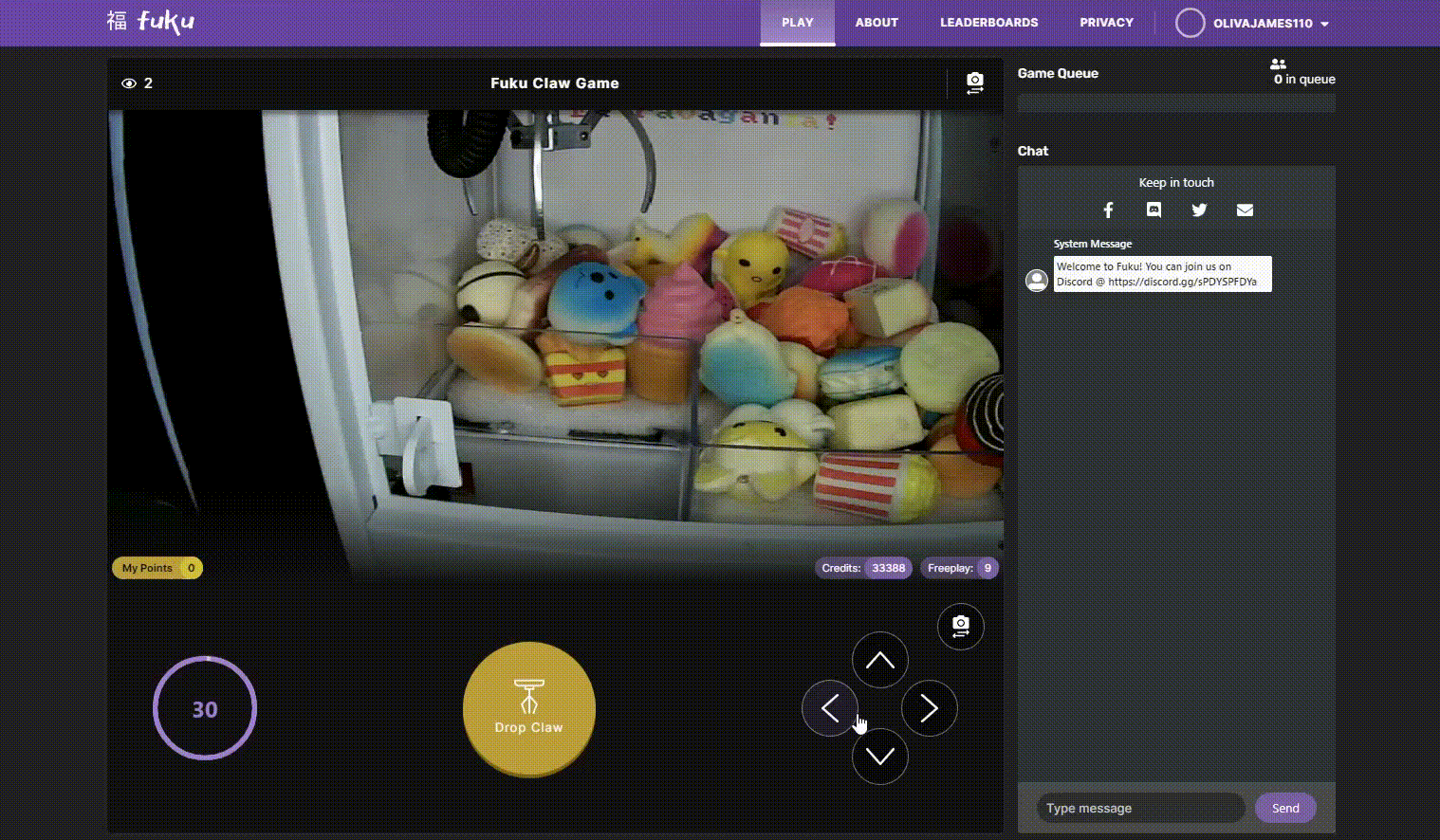 Claw Machine Game